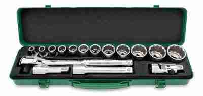 TopTul 16 Piece Socket Set(QGCAD1604)