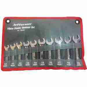 10 Piece Stubby Spanner Set(JEFCSS10ST)