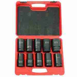10 Piece 1" Deep Impact Socket Set(JEFISOC01-01)