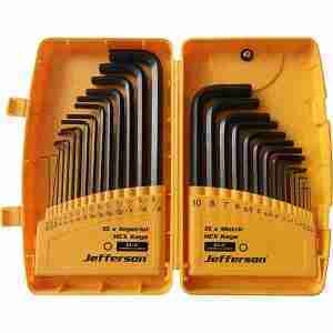 30 Piece Hex Key Set(JEFKYHX30)