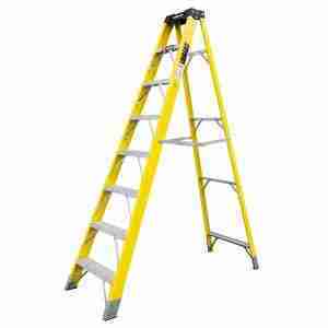 7+1 Tread Fibreglass Step Ladder(JEFLADFGLS08)