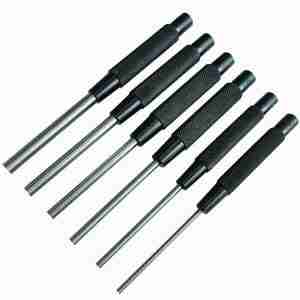 6 Piece Parallel Pin Punch Set(JEFPPPS06) 6 Piece Parallel Pin Punch Set(JEFPPPS06)