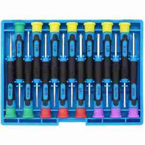15 Piece Precision Screwdriver Set(JEFSDS15PR)