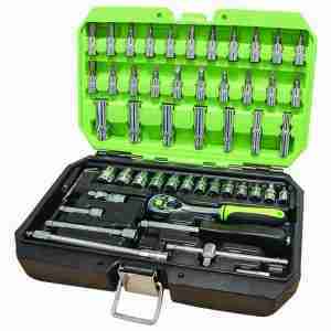 52 Piece 1/4" Drive Socket Set(JEFSOC012)