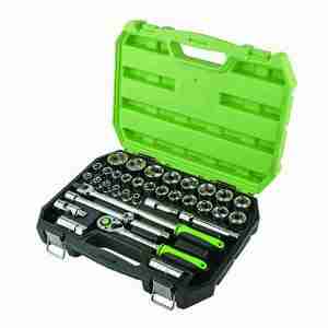 34 Piece 1/2" Drive Socket Set(JEFSOC014)