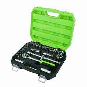 24 Piece 1/2" Drive Socket Set(JEFSOC015)