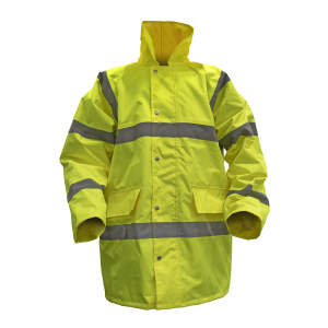 Worksafe Hi-Vis Yellow Jacket with Quilted Lining - X-Large Worksafe Hi-Vis Yellow Jacket with Quilted Lining - X-Large