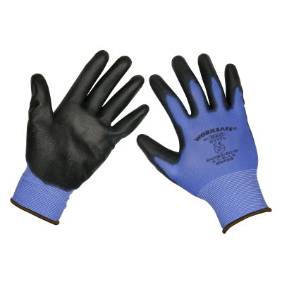 Worksafe Lightweight Precision Grip Gloves, Large - Pair Worksafe Lightweight Precision Grip Gloves, Large - Pair