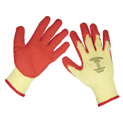 Worksafe Super Grip Knitted Gloves with Latex Palm, X-Large - Pair Worksafe Super Grip Knitted Gloves with Latex Palm, X-Large - Pair