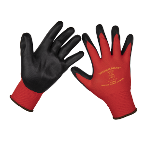 Worksafe Nitrile Foam Gloves, Large - Pack of 12 Pairs Worksafe Nitrile Foam Gloves, Large - Pack of 12 Pairs