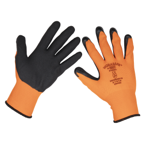 Worksafe Foam Latex Gloves, X-Large - Pack of 12 Pairs Worksafe Foam Latex Gloves, X-Large - Pack of 12 Pairs
