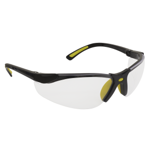 Worksafe Zante Style Clear Safety Glasses with Flexi Arms Worksafe Zante Style Clear Safety Glasses with Flexi Arms