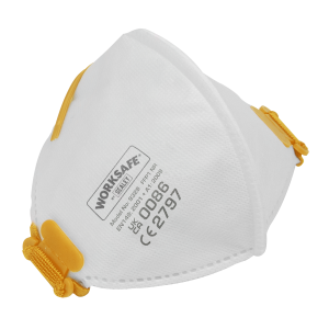 Worksafe Fold Flat Mask FFP1 - Pack of 3 Worksafe Fold Flat Mask FFP1 - Pack of 3