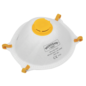 Worksafe FFP1 Valved Cup Mask - Pack of 3 Worksafe FFP1 Valved Cup Mask - Pack of 3