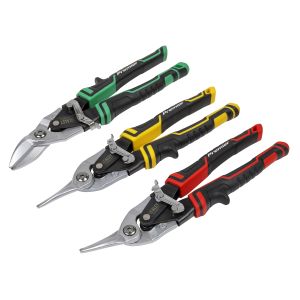 Premier High Leverage Aviation Tin Snip Set 3pc Premier High Leverage Aviation Tin Snip Set 3pc