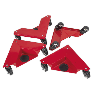 Corner Transport Dollies 150kg Capacity - Set of 4 Corner Transport Dollies 150kg Capacity - Set of 4