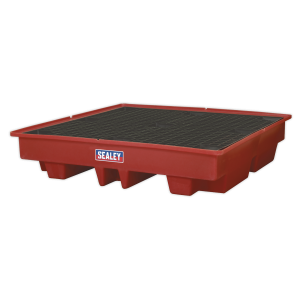 Polyethylene Barrel Bund 1280 x 1280 x 275mm Polyethylene Barrel Bund 1280 x 1280 x 275mm