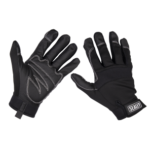Premier Light Palm Tactouch Mechanic's Gloves - Large Premier Light Palm Tactouch Mechanic's Gloves - Large