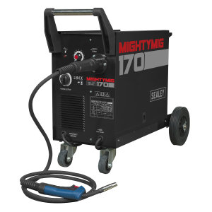 Professional Gas/Gasless MIG Welder with Euro Torch 170A Professional Gas/Gasless MIG Welder with Euro Torch 170A