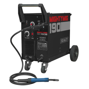 Professional Gas/Gasless MIG Welder with Euro Torch 190A Professional Gas/Gasless MIG Welder with Euro Torch 190A