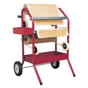 Masking Paper Dispenser Trolley 2 x 450mm Rolls Masking Paper Dispenser Trolley 2 x 450mm Rolls