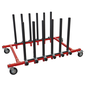 5 Panel Mobile Storage Rack 5 Panel Mobile Storage Rack