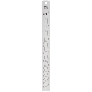 Aluminium Paint Measuring Stick 11/31 Aluminium Paint Measuring Stick 11/31