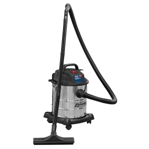 Vacuum Cleaner Wet & Dry Stainless Steel Drum 20L 1200W/230V Vacuum Cleaner Wet & Dry Stainless Steel Drum 20L 1200W/230V