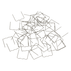 Flat Staple 0.6mm - Pack of 100 Flat Staple 0.6mm - Pack of 100