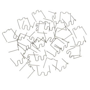 Wave Staple 0.6mm - Pack of 100 Wave Staple 0.6mm - Pack of 100