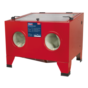 Shot Blasting Cabinet with Gun 640 x 490 x 490mm Shot Blasting Cabinet with Gun 640 x 490 x 490mm