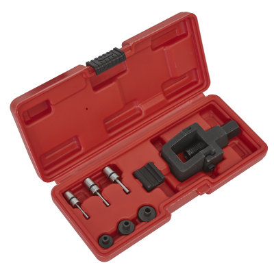 Heavy-Duty Motorcycle Chain Splitter & Riveting Tool Set Heavy-Duty Motorcycle Chain Splitter & Riveting Tool Set