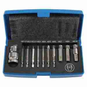 Damaged Cap Head Bolt/Screw Extractor Set 11pc