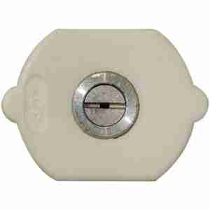 40Â° White Washing Tip Q/Release Nozzle(JEFWASHQRN-W)